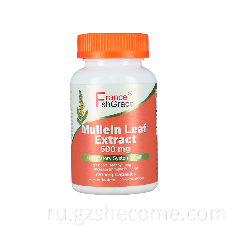 Mullein Leaf Capsules 120 Vegan Safe Capsules with No Fillers for Lungs and Respiratory Health2
